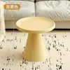 Mesa de Centro para Sala de Estar, Uso Doméstico, Mesa de Canto para Sofá, Apartamento Pequeno, Simples, Luxo Leve, Sensação de Alta Qualidade, Redonda, Moderna, Mesa Lateral Minimalista, Mesa Pequena
