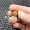 Cuentas Redondas de Ágata Profunda Tianzhu Jade Cuentas Dispersas Dientes de Tigre Ruyi Cuentas Chirp Cuentas de Ágata Pulsera Accesorios de Joyería Cuentas