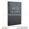 Arte Moderna Flip-up Real Book Sales Office Model Room Livro Decorativo Fotografia Nórdica Shot Prop Book Model
