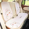 Cojín Original para Asiento de Coche Lluvia Azul Cojín Lindo de Oso para Asiento de Coche Funda Creativa de Felpa para Asiento de Coche de Invierno