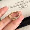 Recomendación del tendero ~ anillo abierto para mujer invierno ins nicho diseño de alta calidad anillo para el dedo índice moda personalidad anillo versátil