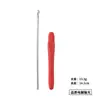 Ganchillo de Cabeza Única Tpr Silicona Mango Suave Crochet Juego Sólido de Crochet Empaque de Pvc Metal Tejido a Mano Crochet de Aluminio