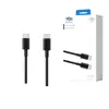 Cable de Carga Rápida 66W/88W/100W Adecuado para Huawei/Honor Cable de Carga 6A Puerto Dual Tipo-C Cable de Datos Negro