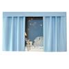 Cortina de cama gruesa con sombreado fuerte para dormitorio, cama superior, dormitorio, estudiantes universitarios, cortina para cama superior e inferior, cortina, tela para mesa inferior