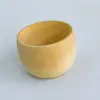 Amazon Transfronterizo Producto Nuevo Pequeño Cuenco de Madera Japonés Redondo Adornos Creativos Madera Cristal Madera Cuenco Fruta Cuenco Decorativo