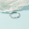 Nuevo anillo de espinas de rama de estilo coreano para mujer, diseño de personalidad simple, anillo de dedo índice de estudiante Mori, tamaño ajustable