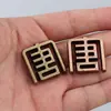 Diseño Nuevo Carácter Tang Bandeja para Insertar Incienso Soporte para Incienso Hogareño Metal Sándalo Insertos de Incienso Adornos Estufa de Aromaterapia Aleación Insertador de Incienso