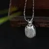 Pendente Ruyi Jadeíta Birmanesa Natural Grau A Verde Yang Moda Feminina Cabelo Diversidade Um 9118