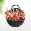 Decoración de Pared Cesta de Flores de Sauce Maceta de Flores de Sauce Artículos de Flores Maceta Colgante de Pared Cesta Colgante Rattan Colgante Cesta de Flores Colgante de Pared Envío Gratis