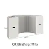 Vitrine branca de fábrica para amostras de cosméticos, display de armazenamento, display luminoso, suporte de exibição Nakajima