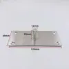 Mola de piso de porta de vidro, extensão do eixo superior, peça de hardware, acessórios de fixação de eixo fixo simples de aço inoxidável