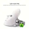 Máscara de Belleza de Silicona LED de Fotones para Rejuvenecimiento de la Piel para Uso en Casa, Dispositivo de Máscara LED Infrarroja para Eliminación de Arrugas y Acné, Máscara LED