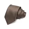 Corbata para Hombre de Nuevo Estilo Transfronteriza, Corbata de Poliéster de Alta Gama, Corbata para Hombre con Logo Personalizado Basado en Imagen Proporcionada, Corbata Lisa de 8 cm para Hombre