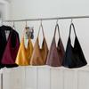 Venta al por mayor del fabricante Otoño e Invierno Nuevo Retro Maillard Gran Capacidad Bolso de Hombro para Commuter Textura Mate Bolso Tote