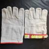 Guantes mecánicos de trabajo de lona de doble capa de 24 líneas totalmente forrados resistentes al desgaste engrosados lote directo de fábrica equipo de protección para protección laboral