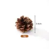 Piñas Naturales Decoraciones Navideñas Guirnalda DIY Hecha a Mano Accesorios Pino Americano Pino Local Manualidades con Piñas al por Mayor