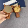 Pente de Massagem com Almofada de Ar de Sândalo Dragão e Fênix Pente de Massagem Cartoon Feminino Pente de Raposa Fofa Espelho Pente de Cabeleireiro Massagem de Tendões