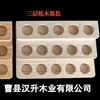 En stock Estante de Madera Maciza de Tres Capas para Aceites Esenciales Estante de Almacenamiento de Escritorio de Madera Soporte para Almacenamiento de Botellas de Aceite Esencial para Uñas Estante de Exhibición