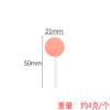 Ins Broche de paleta de caramelo de moda para redes sociales accesorios DIY joyería creativa insignia de pin tridimensional accesorios de resina venta al por mayor