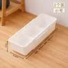 Caja de almacenamiento con divisores para cajón, con divisores ajustables integrados, adecuada para organizar joyas, cosméticos y artículos varios en un escritorio o en un dormitorio