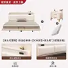 Colchón de Palma de Coco Cama con Estructura de Hierro Cama Doble Cama con Estructura de Hierro para el Hogar Cama Flotante Gruesa Moderna Minimalista Cama para Dormitorio