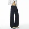 Pantalones Rectos Imitación Denim Estilo Nuevo Otoño 2026 Sin Sombra en la Pared Old Money