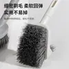 Venta Directa de Fábrica Cepillo para Inodoro para Uso Doméstico, Cepillo para Inodoro de Plástico de Doble Cara, Cepillo para Baño Montado en Pared, Cepillo de Piso con Mango Extendido y Ampliado