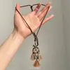 Nuevo Collar Largo de Accesorios Estilo Chino para Mujer 2025 Nuevo Collar de Estilo Étnico Collar Bohemio para Combinar con Vestidos