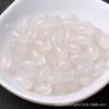 Alta gelo branco ágata contas de arroz contas soltas diy jóias material pulseira colar luantong cristal semi-acabados