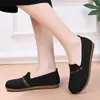 2026 Nuevos Zapatos Cómodos Antideslizantes de Suela Suave para Mamá Estilo Casual Transpirables de Malla Ligeros Planos para Mujer Slip-On