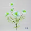 5 Cabezas de Hierba de Semilla Negra Rama Única Flor Artificial Hierba de Semilla Negra Exposición de Bodas Arreglo Floral para Salón de Bodas Decoración del Hogar Accesorios para Fotografía