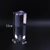 Colunas Quadradas de Cristal Transparente Acrílico Placa de Vidro para Joias Acessórios Decorativos Base de Produto Adereços para Fotografia