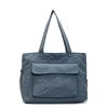 Bolsa Tote Casual Grande Capacidade Transfronteiriça para Mulheres, Nova Bolsa Simples para o Dia a Dia Outono e Inverno, Bolsa de Ombro Versátil para Estudantes
