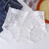 Ropa interior de seda helada de cintura media para verano, entrepierna antibacteriana de seda, para mujer, refrescante, transpirable, ligera, sin sensación de agobio para estar sentado mucho tiempo, Pantalones triangulares, Estilo nuevo