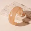 Pulseras Populares Transfronterizas Europeas y Americanas, Pulseras Anchas de Ola Irregular Manchadas de Acrílico, Pulseras de Nicho de Alta Gama para Mujer