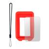 Adecuado para iGSPORT IGS800 Cubierta Protectora de Medidor Cubierta de Silicona para Bicicleta Resistente a Caídas Película HD