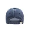 Boné de Baseball Vintage Simples Bordado Tridimensional Lavado Capuz Casual para Uso Externo Proteção Solar Chapéu de Sol para Homens e Mulheres Estilo Tendência Nacional