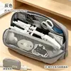 Estuche magnético, plegable y de pie, caja de lápices de gran capacidad para estudiantes de secundaria, caja de papelería elegante, estuche para lápices resistente a la suciedad y las manchas