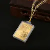 Pingente de mantra Chian pingente de selo de segurança suprimentos de pingente de ligação mantra Chian Grande Compaixão Mantra corrente de contas de escritura