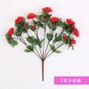 Simulación Rododendro Azalea Rojo Flor Falsa Flor de Plástico Margaritas Decoración de Parterre Ingeniería Decoración Pastoral Ramo de Flores de Simulación