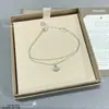 Pulsera Abanico Falda Pequeña Bao Ge, Cadena Doble Chapada en Oro Grueso de 18K, Ágata Natural, Artesanía Fina, Modelo para Mujer, Disponible al por Mayor