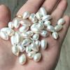 Perla de Agua Dulce Natural 5-6mm6-7mm7-8mm Gotas de Agua Blanco Brillante Perlas de Arroz Hecho a Mano diy Pasador Pendientes Accesorios