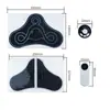 Patch Massageador Cervical Inteligente Ems Massajador Elétrico de Pescoço e Ombro Patch Massageador de Pulso Cervical Mini Patch Massageador Cervical