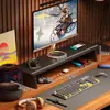 Soporte para computadora de escritorio, soporte para laptop, base para monitor de estación de trabajo, marco de soporte, estante de almacenamiento de escritorio