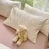 Un Par de Fundas de Almohada de Algodón con Dibujos 48X74 Fundas de Almohada Domésticas para Niños Funda Protectora de Almohada Individual para Dormitorio