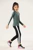 Hengleda - Mallas de cuello redondo, pantalones ajustados, pantalones cortos, conjunto de ropa deportiva para niños, otoño e invierno, 2022