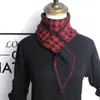 Cachecol Cruzado Curto Pequeno de Lã Tricotado Estilo Coreano 2025 Primavera e Outono Presente Proteção de Pescoço Feminino Inverno Pescoço Versátil
