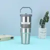 Copo de Gelo Portátil de 30oz, Copo para Carro, Copo de Café para Carro, Copo Térmico de Dupla Camada em Aço Inoxidável 304, Copo Portátil para Carro