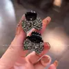 Presilha de Cabelo Exquisita e Compacta com Pedras Strass para Mulheres, Adequada para Franja e Cabelo Lateral, Grampo de Princesa, Acessório de Cabelo Atacado