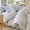 Conjunto Original de Cuatro Piezas de Algodón Cepillado Otoño/Invierno 2026, Natural y Amigable con la Piel para una Experiencia de Dormir como Piel Desnuda, Algodón Puro Cepillado, Sencillo y Elegante